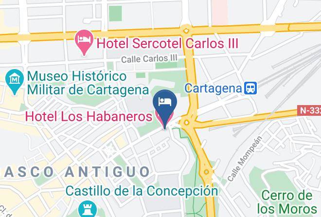 Murcia - Los Habaneros Maps