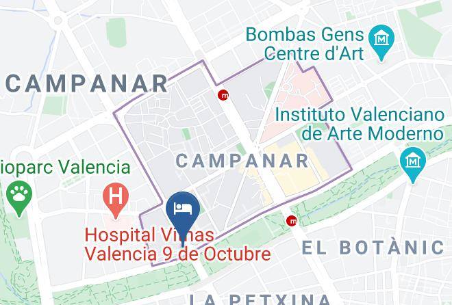 Valencia - Los Hechizos De Morgana Jardin Del Turia Maps