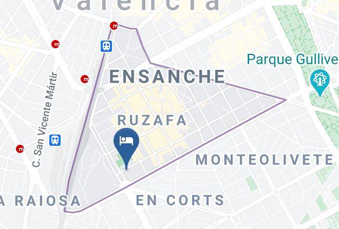Los Hechizos Ruzafa Map