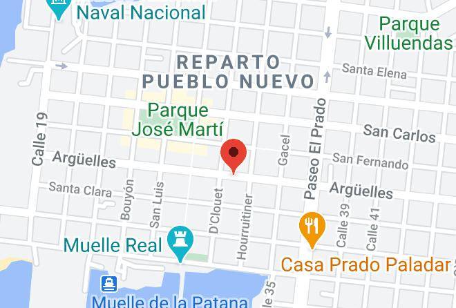 Cienfuegos - Los Hermanos Maps