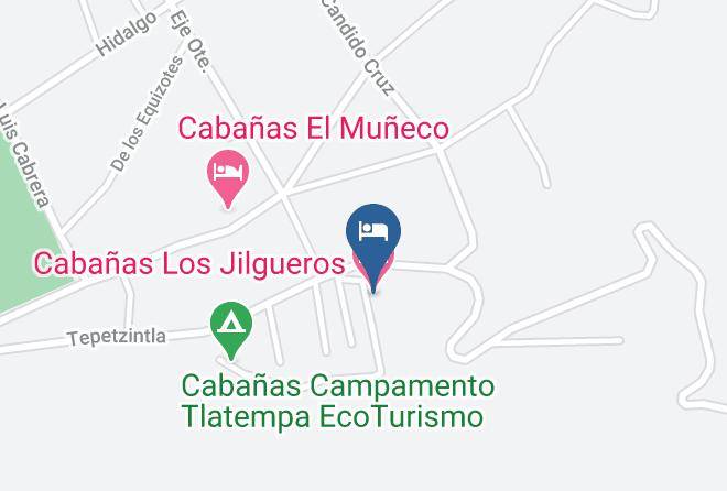 Zacatlan - Cabanas Los Jilgueros Maps