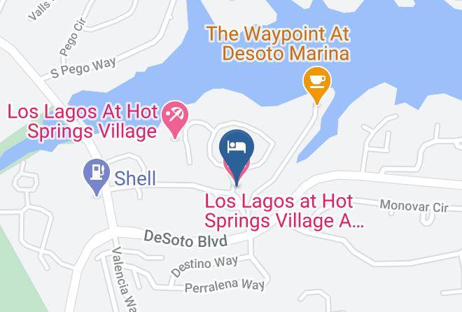 Garland - Los Lagos At Hot Springs Village A Ramada By Wyndham Maps