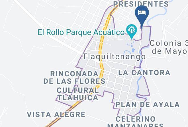Tlaquiltenango - Los Laureles Hotel Y Centro De Convenciones Maps