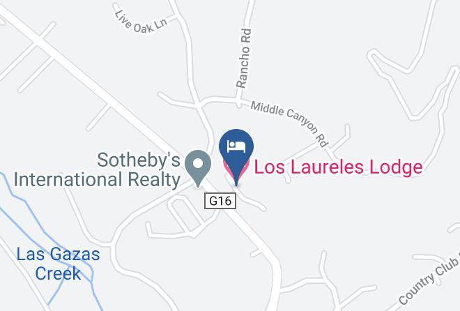Monterey - Los Laureles Lodge Maps