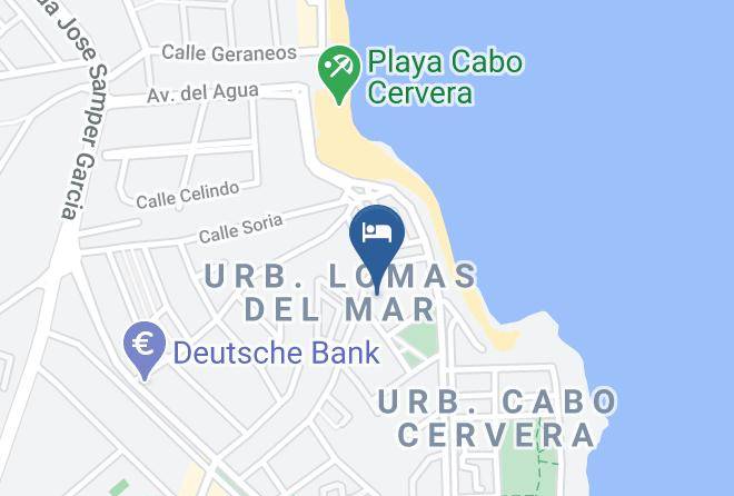 Alicante - Los Leandros Maps
