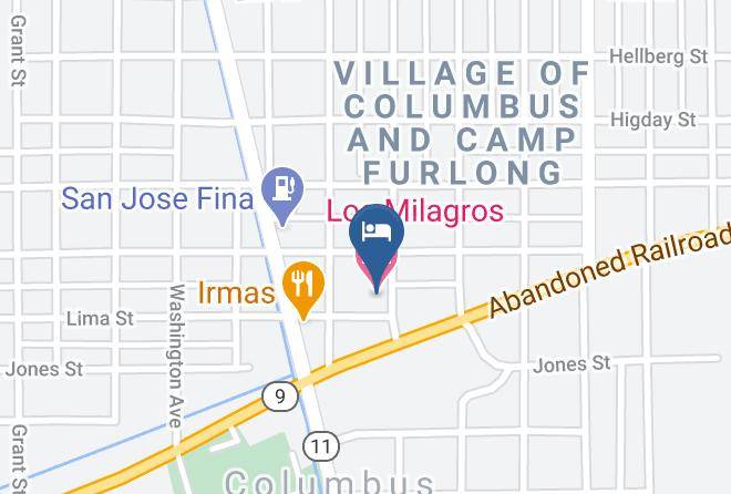 Luna - Los Milagros Hotel Maps