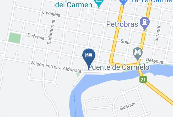 Carmelo - Los Muelles Boutique Hotel Maps