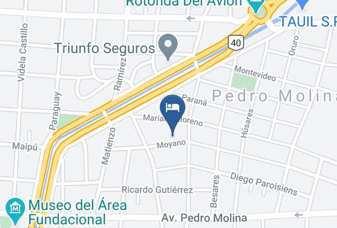 Guaymallen - Los Nietos Alojamientos Maps