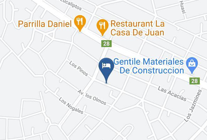 Punilla Department - Los Nogales Cabanas Maps