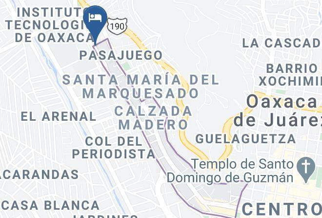 Oaxaca De Juarez - Hotel Los Olivos Spa Maps