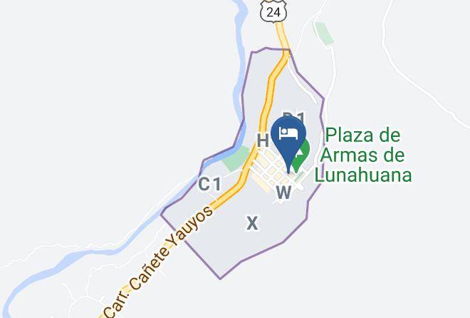Canete - Los Portales De Lunahuana Maps