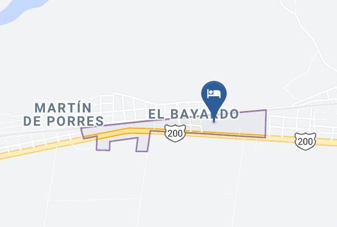 Tecoman - Los Portales Hotel & Motel Maps