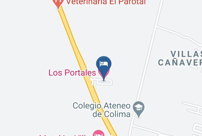 Villa De Alvarez - Los Portales Maps