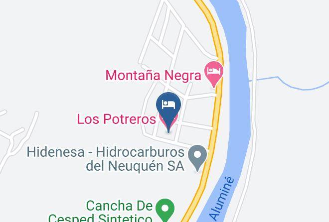 Alumine - Los Potreros Maps
