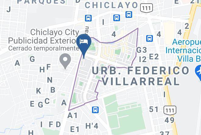 Chiclayo - Los Sauces Alojamiento Maps