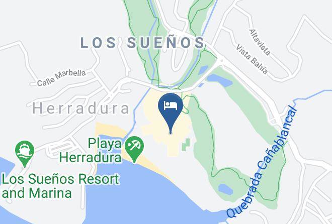 Garabito - Los Suenos Marriott Ocean & Golf Resort Maps