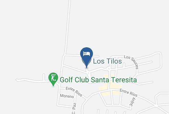 Mar Del Tuyu - Los Tilos Maps