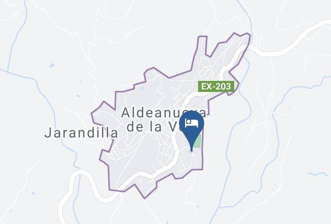 Los Tres Picos De La Vera Map