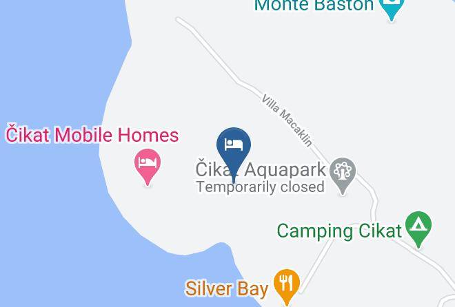 Losinj Glamping Map