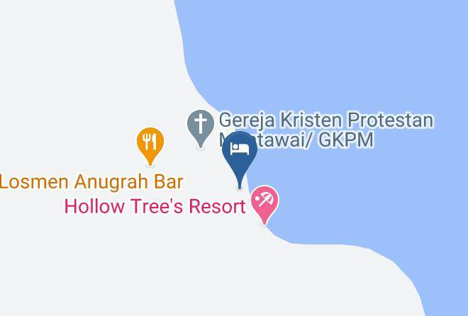 Kepulauan Mentawai - Losmen Anugrah Maps