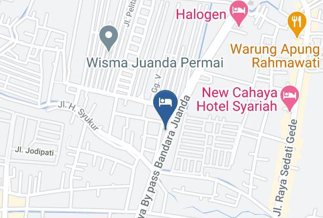 Sidoarjo Regency - Losmen Bangkit Hidayah Maps