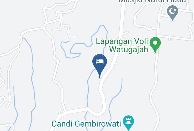 Gunung Kidul Regency - Losmen Bukit Maps