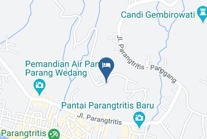 Bantul Regency - Losmen Kinasih Puncak & Gazebo Pandang Maps