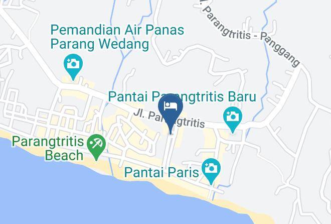 Bantul Regency - Losmen Parikesit Maps