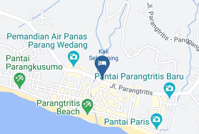 Bantul Regency - Losmen Prasetyo Maps