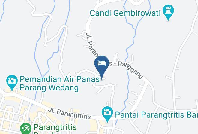 Bantul Regency - Losmen Srikandi Parangtritis Maps