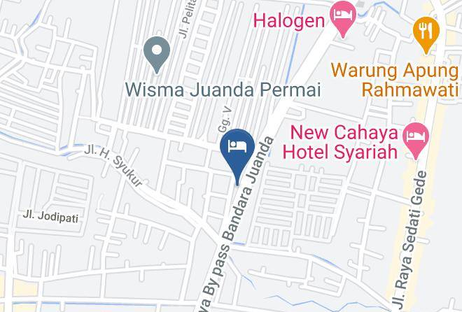 Sidoarjo Regency - Losmen Syariah Maps