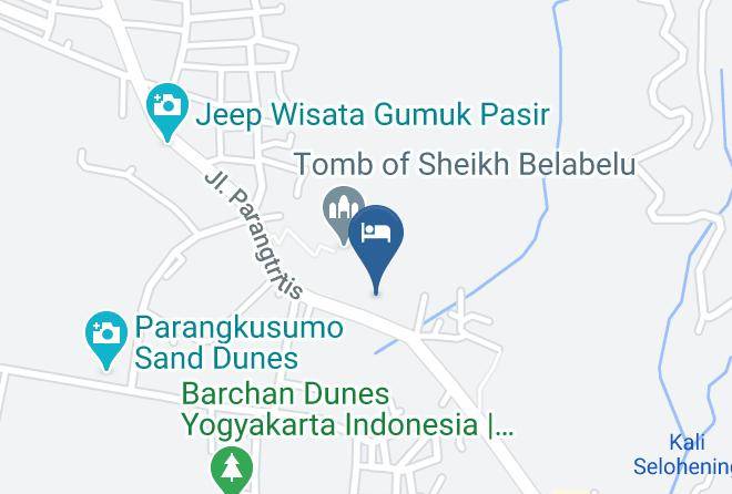 Bantul Regency - Losmen Yudhistira Maps