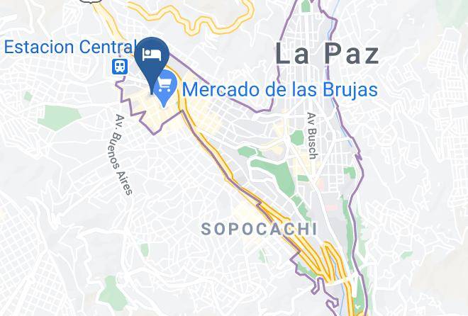Murillo - Lost Inn La Paz Maps