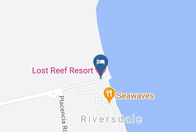 Stann Creek - Lost Reef Resort Maps