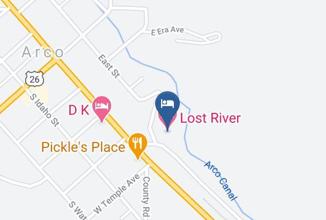 Butte - Lost River Motel Maps