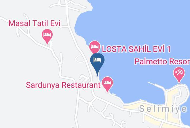 Mugla - Losta Sahil Evi 2 Maps