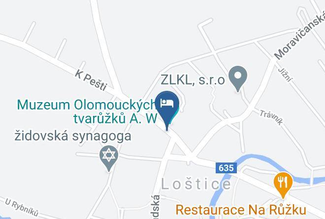 Sumperk - Lostice Restaurace U Coufalu Maps