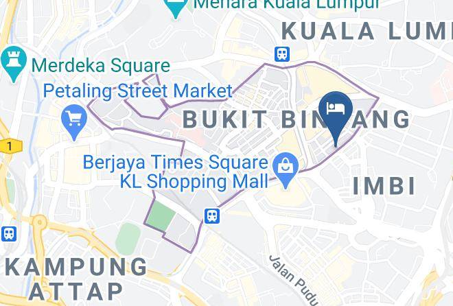 Kuala Lumpur - Lot 100 Bnb Maps