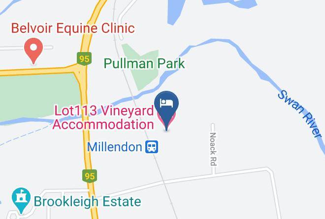 Swan - Lot113 Vineyard Accommodation Maps
