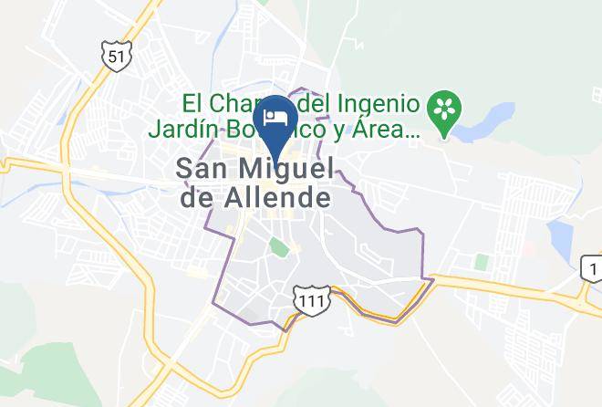 San Miguel De Allende - L'otel Doce 18 Maps