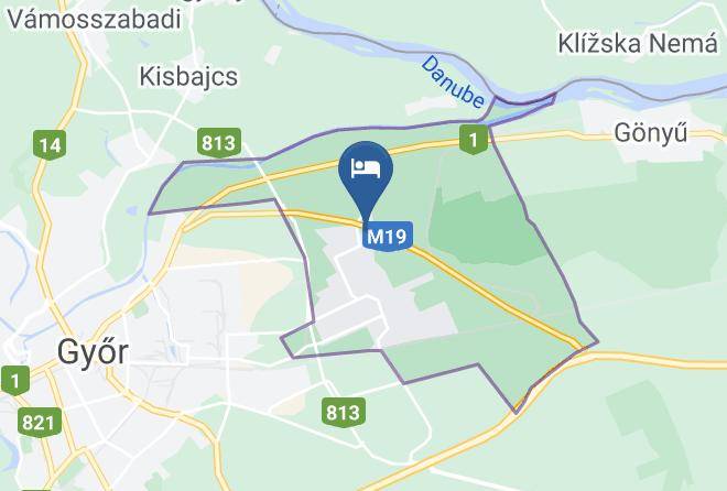 Gyor - Loter Vendeghaz Maps