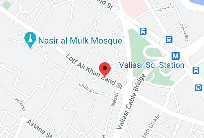 Shiraz - Lotfalikhan Hotel Maps