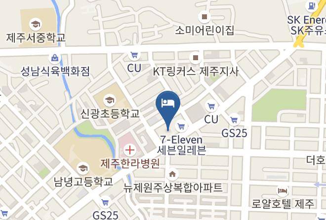 Lotte City Hotel Jeju Map