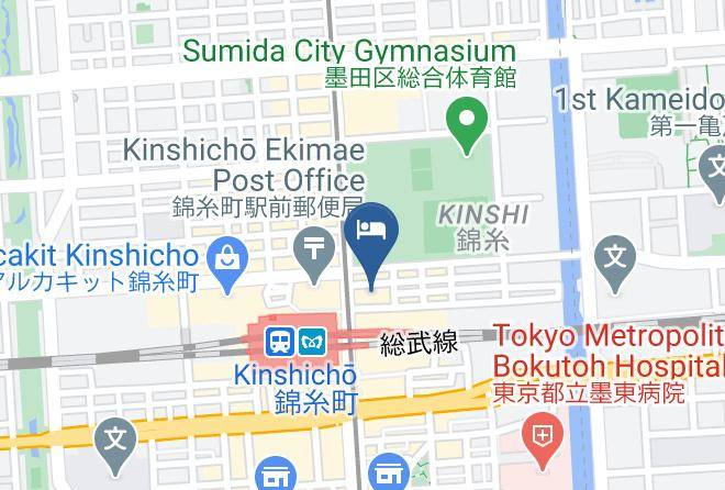 Sumida Ward - Lotte City Hotel Kinshicho Maps