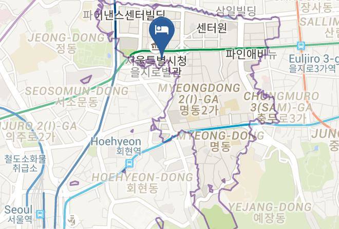 Lotte Hotel Seoul Map