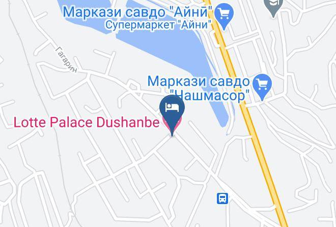 Dushanbe - Lotte Palace Dushanbe Maps