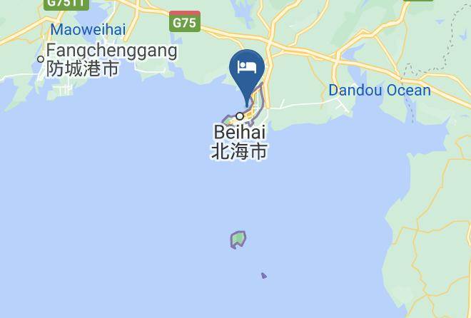 Beihai - Lotto Seadwell Hotel A Number Of Beibu Gulf Maps