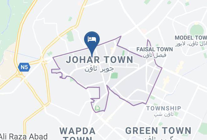 Islamabad - Lotus 1 Hotel Johar Town Maps