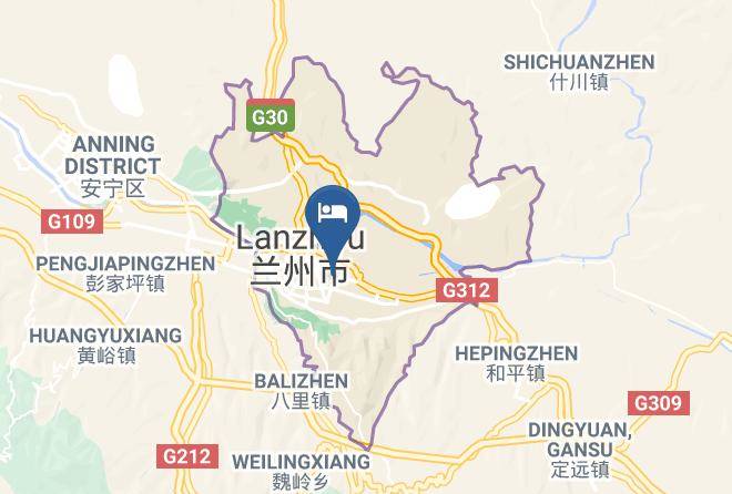 Lanzhou - Lotus Business Hotel Maps