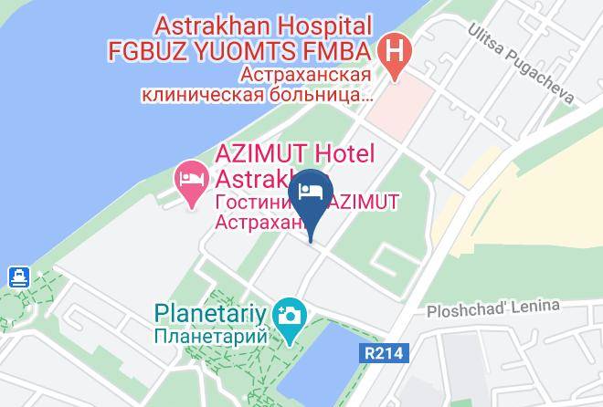 Astrakhan - Lotus Hotel Maps